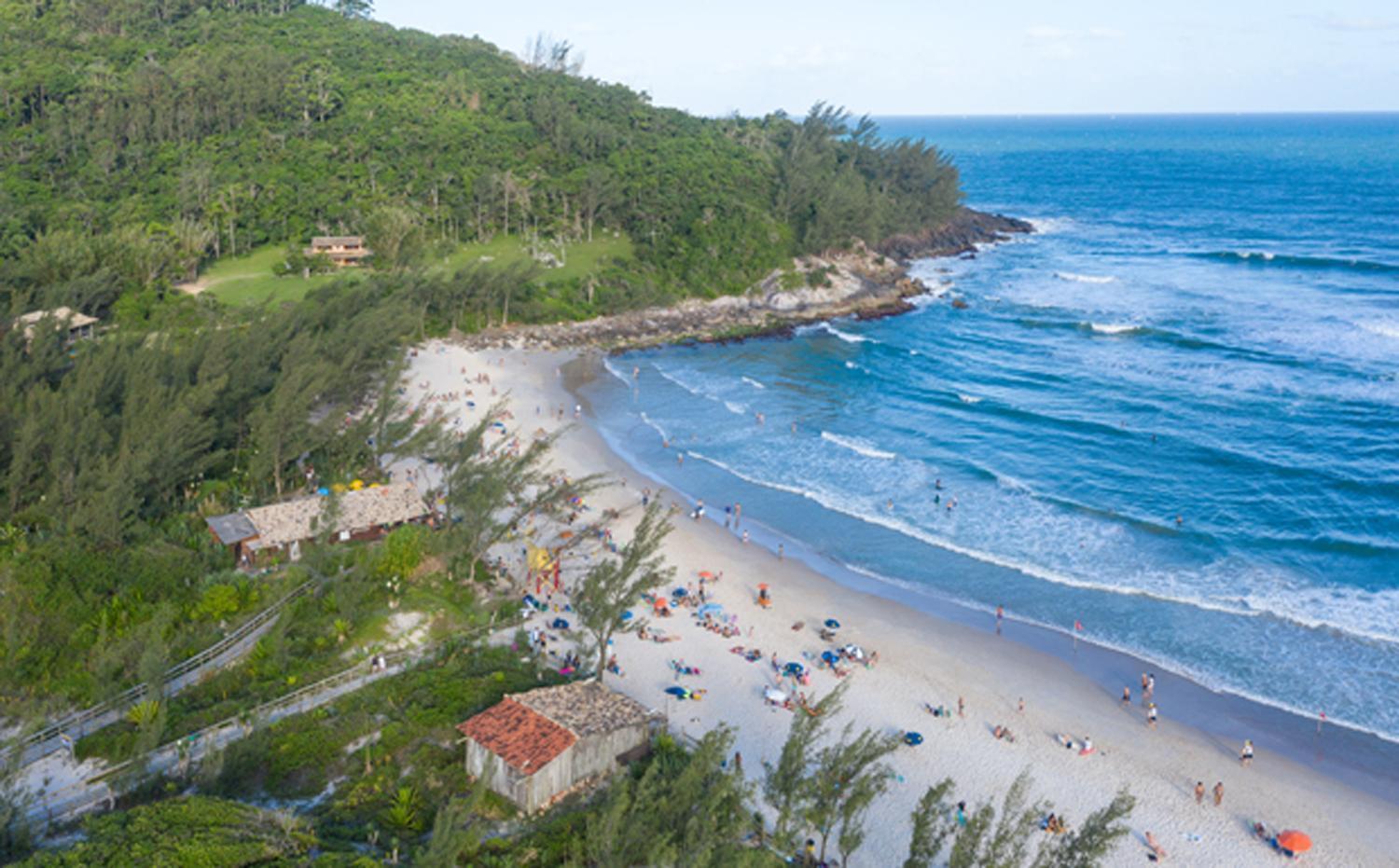 加罗帕巴 Pousada Beleza Pura Na Praia Da Ferrugem酒店 外观 照片